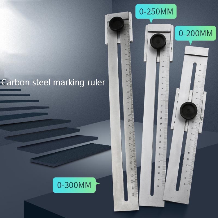 Stainless Steel Ruler, SENRISE 0-300 Stainless Steel Ruler Etal - View #8