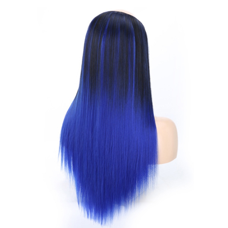 sapphire blue wig