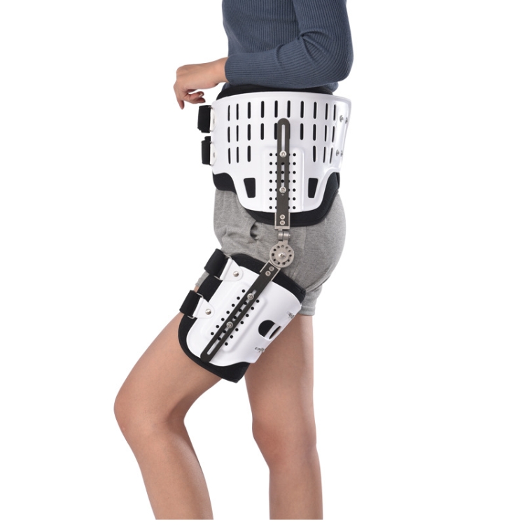 Hip Joint Paraplegia Fixation Brace Femoral Fracture Brace Right, Specification One Size