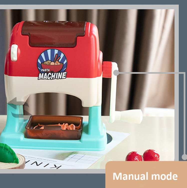 Diy Colorful Clay Pasta Machine Children Pretend Play Simulation