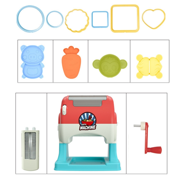 DIY Noodle Machine Pretend Play House Toy Simulation Kitchen Color