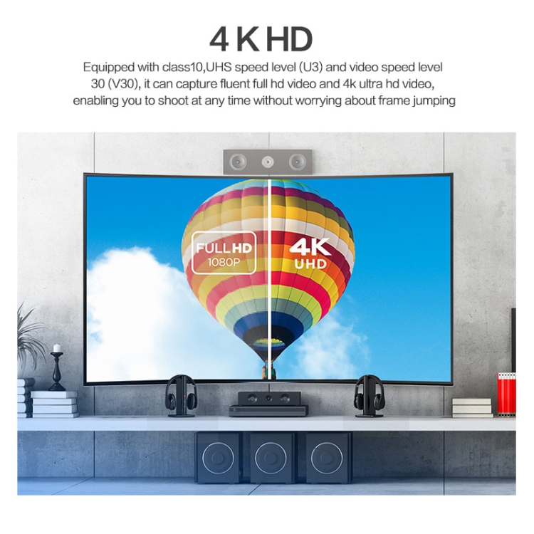 SanDisk U3 HighSpeed Micro SD Card TF Card Memory Card for GoPro Sports Camera, Drone