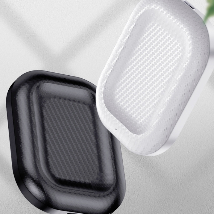 3W Multifunctional Mobile Phone Headset Wireless Charger for All Mobile Phones & AirPods 2 / Pro, Specification:8 Pin Port (without Cable)(White)