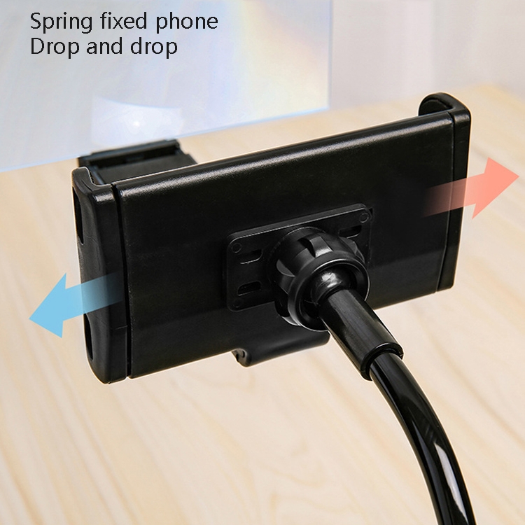8 inch Lazy Bracket Mobile Phone Screen Magnifier(Black)