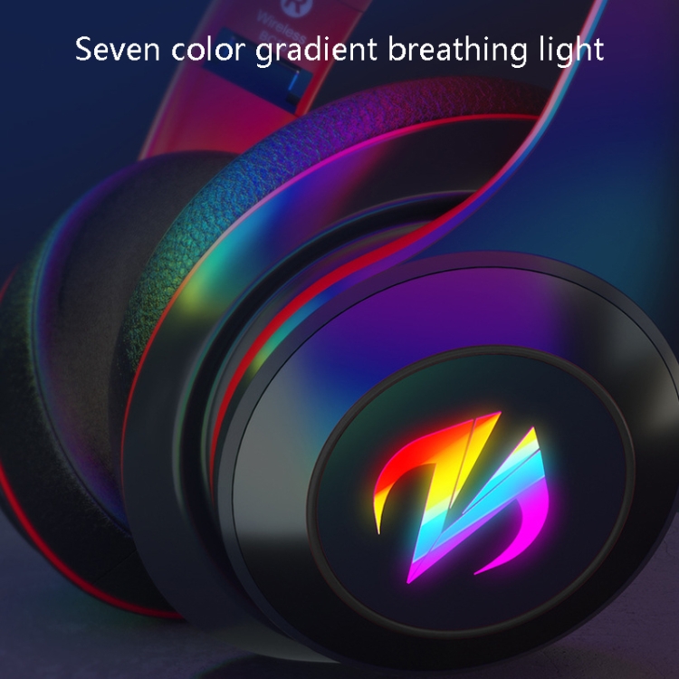 BC10 Wireless Headset Bluetooth Headset Low-Latency Music Light-Emitting Sports Gaming Headset(Black Red) BC10 Wireless Headset Bluetooth Headset Low-Latency Music Light-Emitting Sports Gaming Headset(Black Red)