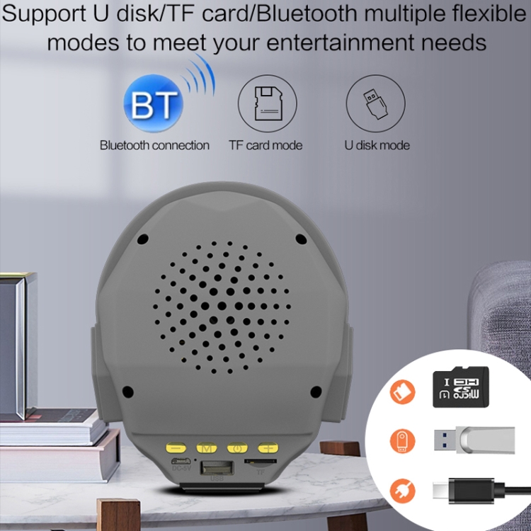 X5 Wireless Bluetooth Speaker Portable Subwoofer Light Emitting Small Speaker, Support TF Card & U Disk(Red) X5 Wireless Bluetooth Speaker Portable Subwoofer Light Emitting Small Speaker, Support TF Card & U Disk(Red)