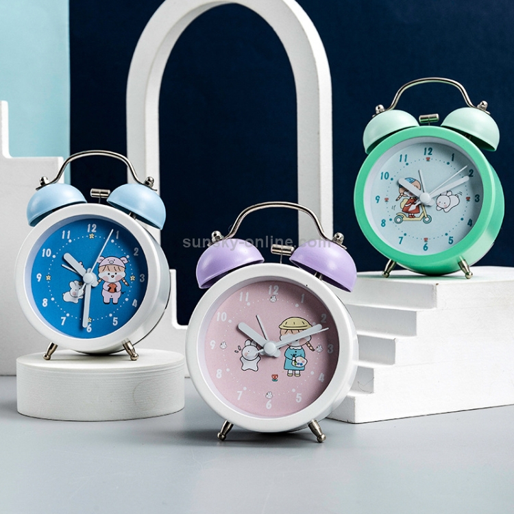 Orologio da comodino multifunzionale con sveglia ad alto volume per  bambini, colore: blu marea
