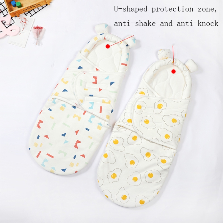 Newborn Cotton Quilt Sleeping Bag Baby AntiShock Swaddling Eggs (Four Seasons), Specification
