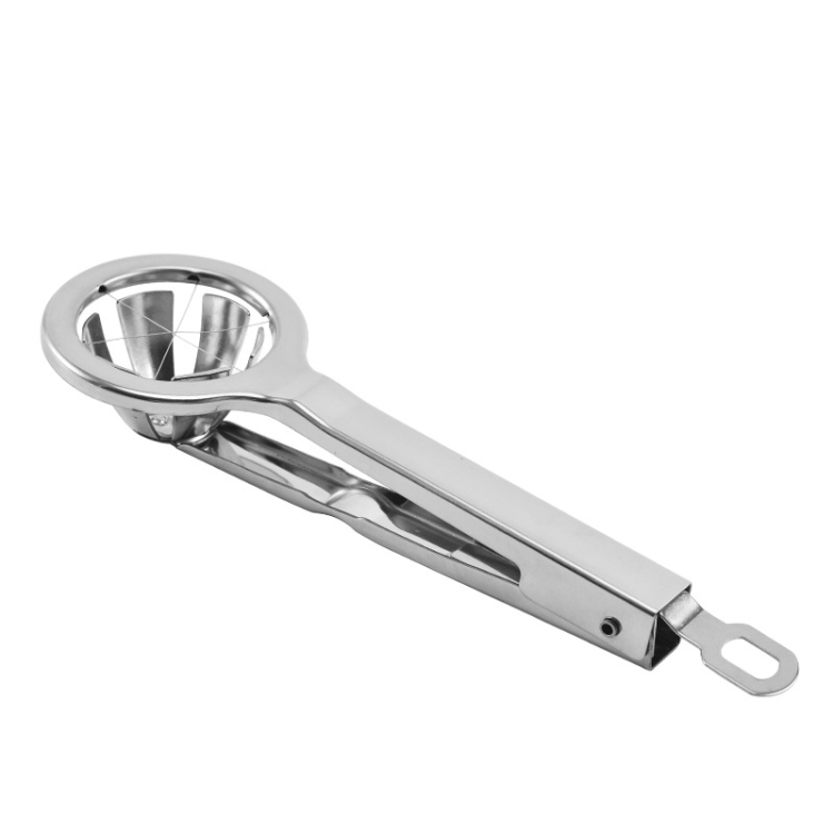 304 Stainless Steel Egg Cutter Handheld 6 Equal Parts Egg Slicer