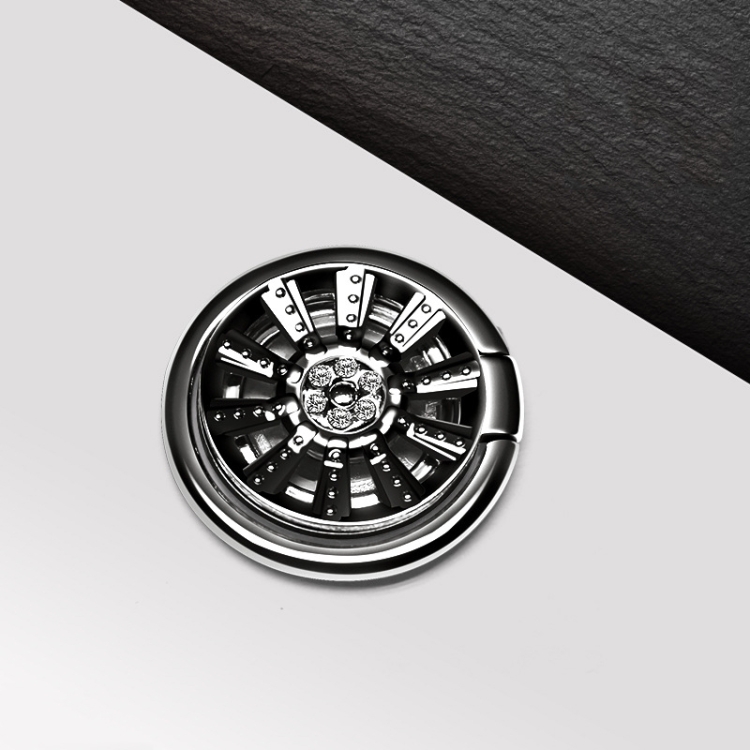 3 PCS Ring Gyro Phone Holder Zinc Alloy Multi-Function Rotating Phone Ring Holder, Colour: With Diamonds (Black) 3 PCS Ring Gyro Phone Holder Zinc Alloy Multi-Function Rotating Phone Ring Holder, Colour: With Diamonds (Black)