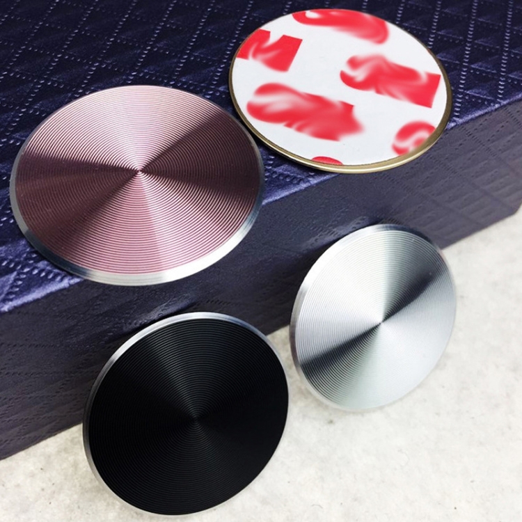 10 PCS CD Texture Aluminum Alloy Magnetic Sheet Magnetic Patch Set For Car Phone Holder, With Alcohol Cotton Sheet And Protective Film(Rose Gold) 10 PCS CD Texture Aluminum Alloy Magnetic Sheet Magnetic Patch Set For Car Phone Holder, With Alcohol Cotton Sheet And Protective Film(Rose Gold)