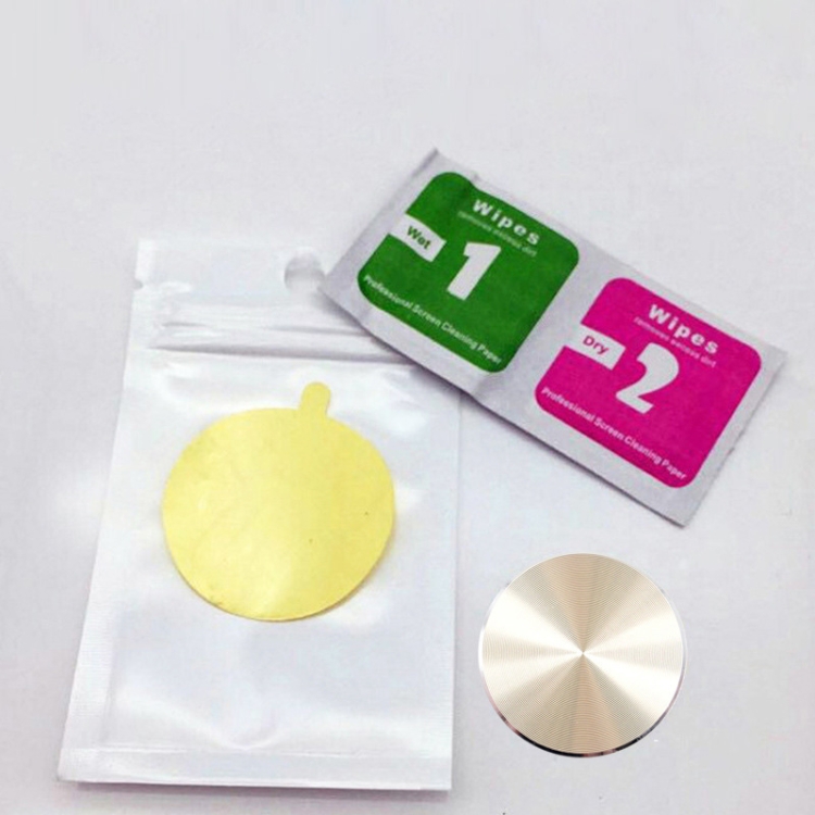10 PCS CD Texture Aluminum Alloy Magnetic Sheet Magnetic Patch Set For Car Phone Holder, With Alcohol Cotton Sheet And Protective Film(Rose Gold) 10 PCS CD Texture Aluminum Alloy Magnetic Sheet Magnetic Patch Set For Car Phone Holder, With Alcohol Cotton Sheet And Protective Film(Rose Gold)