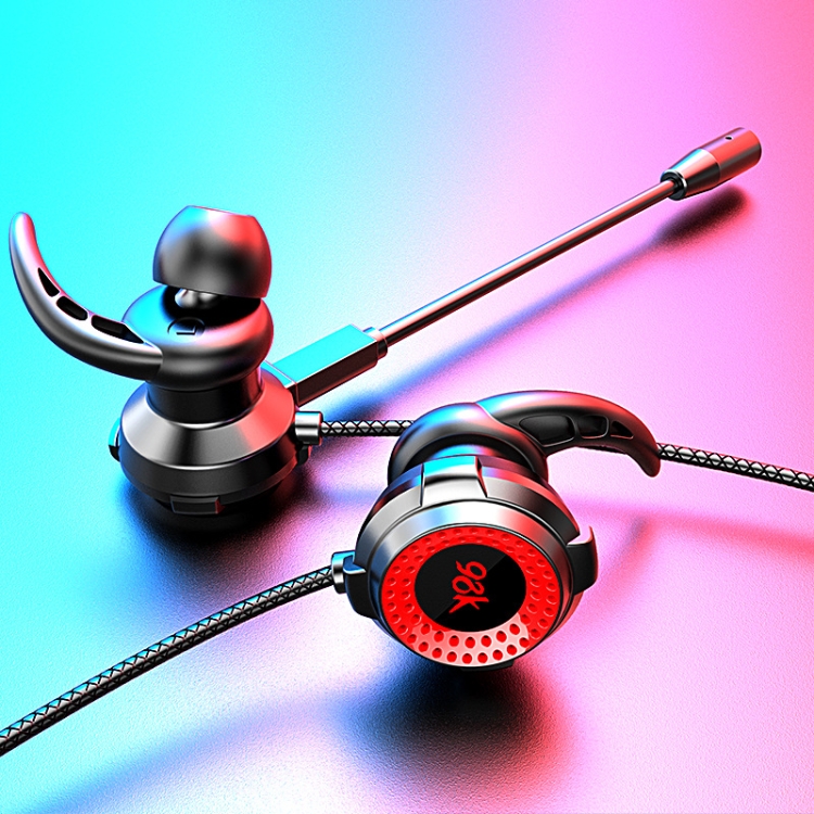 98K 3.5mm Game Earphone In-Ear Wired Computer Phone Headset with Mic(Black) 98K 3.5mm Game Earphone In-Ear Wired Computer Phone Headset with Mic(Black)