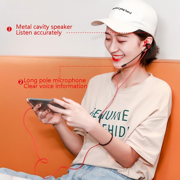 98K 3.5mm Game Earphone In-Ear Wired Computer Phone Headset with Mic(Black) 98K 3.5mm Game Earphone In-Ear Wired Computer Phone Headset with Mic(Black)