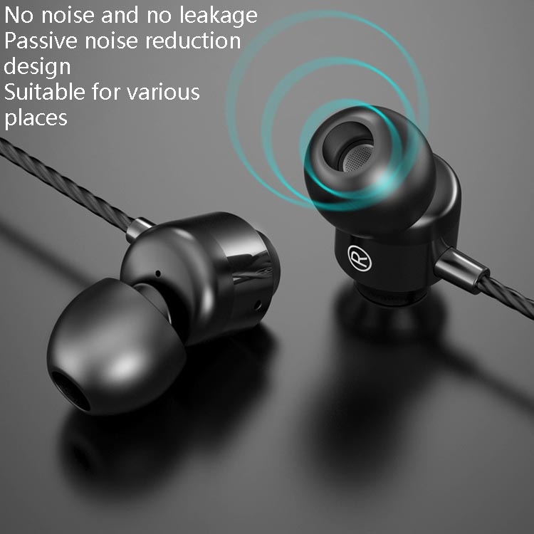 XK-059 3.5mm In-ear Heavy Bass Gaming Music Metal Wired Earphone with Microphone(Black) XK-059 3.5mm In-ear Heavy Bass Gaming Music Metal Wired Earphone with Microphone(Black)