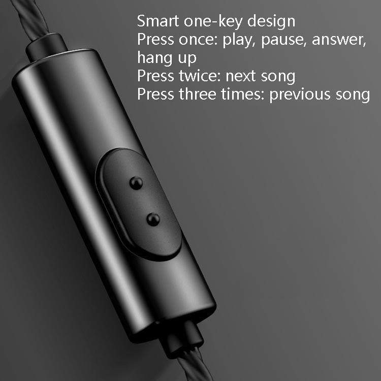 XK-059 3.5mm In-ear Heavy Bass Gaming Music Metal Wired Earphone with Microphone(Black) XK-059 3.5mm In-ear Heavy Bass Gaming Music Metal Wired Earphone with Microphone(Black)