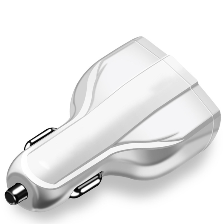 2 PCS QC3.0 Fast Charge Car Charger 3.5A Dual USB With Type-C Interface Output Car Charger(Black) 2 PCS QC3.0 Fast Charge Car Charger 3.5A Dual USB With Type-C Interface Output Car Charger(Black)