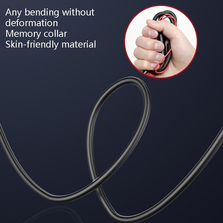 Bluetooth Earphone Sports Liquid Silicone Hanging Neck Headset Heavy Bass Stereo Earphone(Black) Bluetooth Earphone Sports Liquid Silicone Hanging Neck Headset Heavy Bass Stereo Earphone(Black)