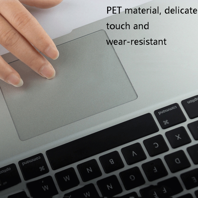 2 PCS Laptop Touchpad Film Transparent Frosted Protective Sticker For MacBook Pro 13.3 inch A1706 & A1989