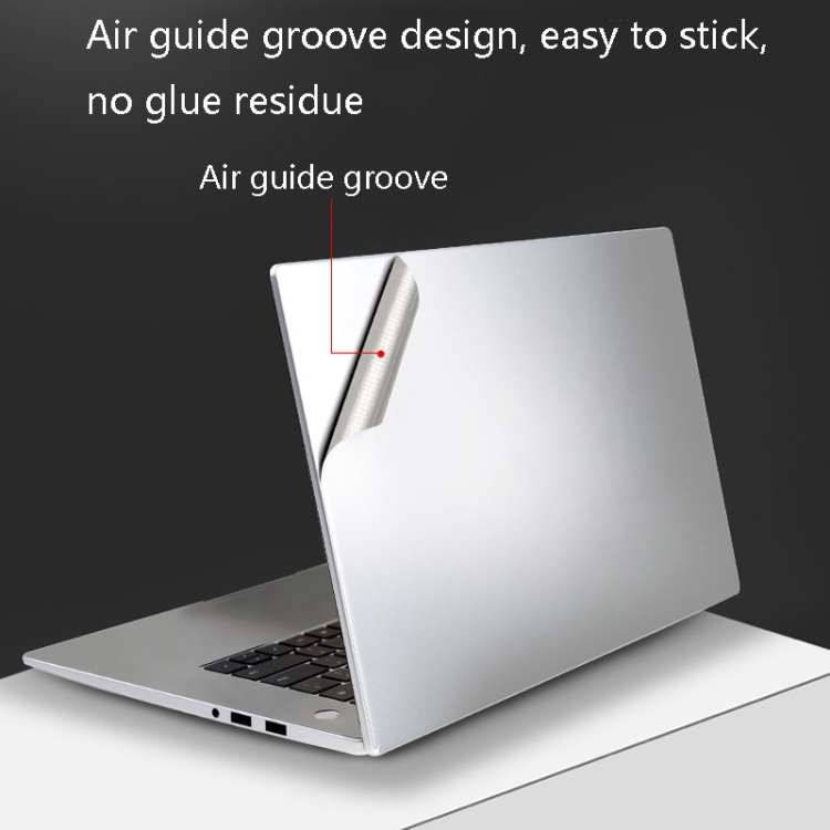 JRC 4 In 1 0.2mm Metal Texture Upper Cover Film + Bottom Cover Film + Full-Support Film + Touchpad Film Laptop Body Protective Film Sticker Set For Huawei MateBook D 15.6 inch (Rose Gold) JRC 4 In 1 0.2mm Metal Texture Upper Cover Film + Bottom Cover Film + Full-Support Film + Touchpad Film Laptop Body Protective Film Sticker Set For Huawei MateBook D 15.6 inch (Rose Gold)