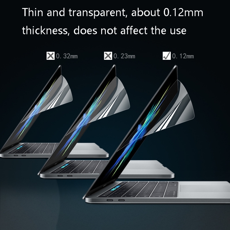JRC 0.12mm 4H HD Translucent PET Laptop Screen Protective Film For MacBook Air 11.6 inch A1465 / A1370 JRC 0.12mm 4H HD Translucent PET Laptop Screen Protective Film For MacBook Air 11.6 inch A1465 / A1370