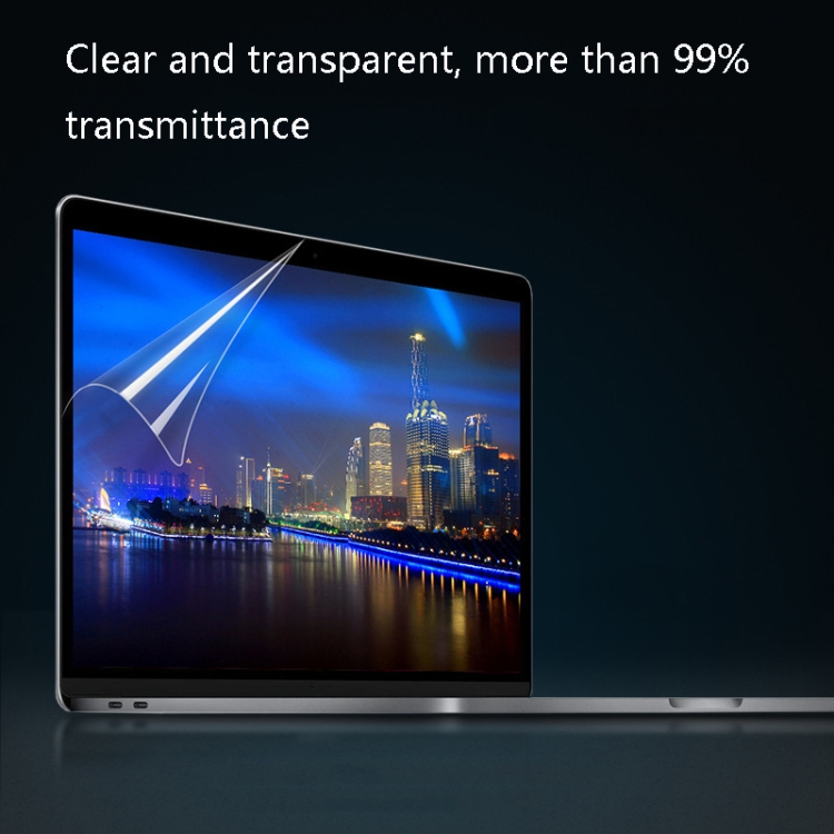 JRC 0.12mm 4H HD Translucent PET Laptop Screen Protective Film For MacBook Air 13.3 inch A1466 / A1369 JRC 0.12mm 4H HD Translucent PET Laptop Screen Protective Film For MacBook Air 13.3 inch A1466 / A1369