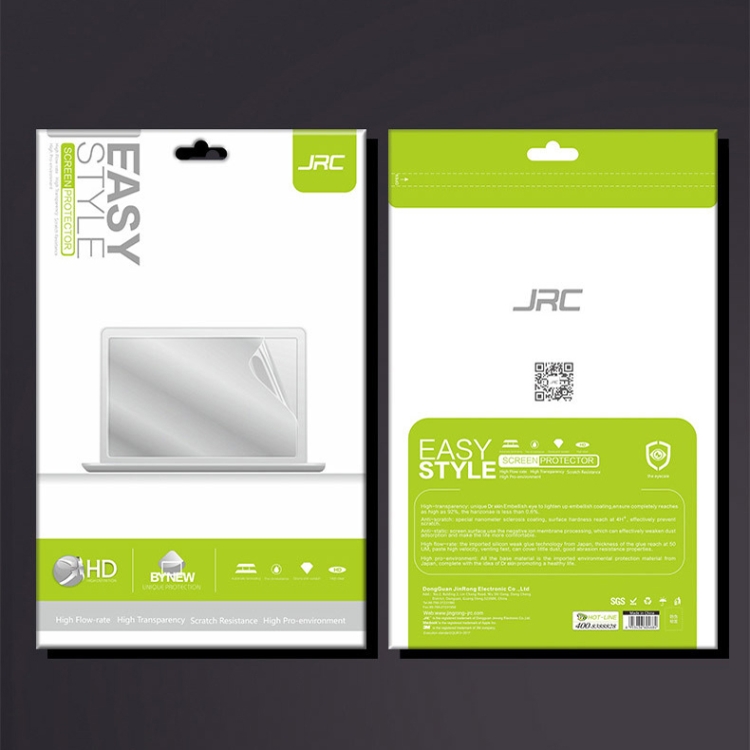 JRC 0.12mm 4H HD Translucent PET Laptop Screen Protective Film For MacBook Air 13.3 inch A1932 (2018) JRC 0.12mm 4H HD Translucent PET Laptop Screen Protective Film For MacBook Air 13.3 inch A1932 (2018)