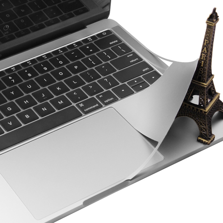 JRC 2 in 1 Laptop Palm Rest Sticker + Touchpad Film Set For MacBook Air 13.3 inch A1932 (2018)(Silver) JRC 2 in 1 Laptop Palm Rest Sticker + Touchpad Film Set For MacBook Air 13.3 inch A1932 (2018)(Silver)