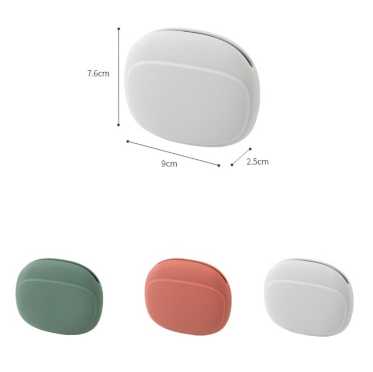 2 PCS Earphone Protection Silicone Storage Box Portable Mobile Phone Data Cable Organizer(Grey) 2 PCS Earphone Protection Silicone Storage Box Portable Mobile Phone Data Cable Organizer(Grey)