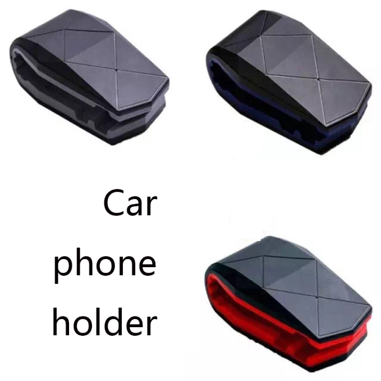 Lazy Car Desktop Phone Holder Alligator Mouth Clip Holder(Black Red) Lazy Car Desktop Phone Holder Alligator Mouth Clip Holder(Black Red)