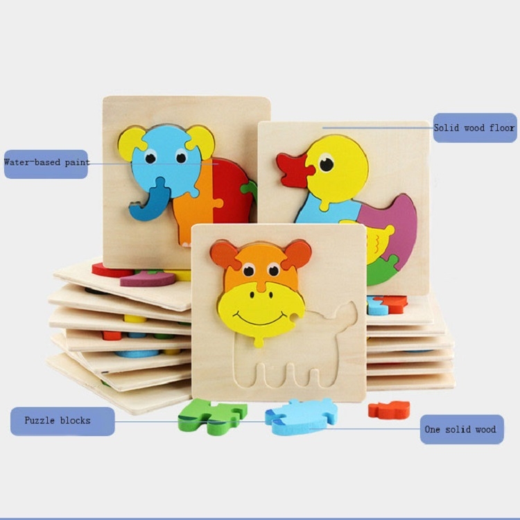 Madeira de ensino precoce Mini 3D Puzzle Madeira brinquedo para crianças  animais DIY Kids Puzzle Madeira 3D - China Puzzle Puzzle e Kids Dom preço