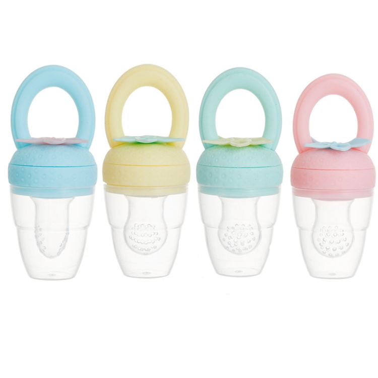 6pcs Fruit Feeder Pacifier Set, Silicone Mesh Bag Baby Food Feeder, Infant  Teething Toy, Food Supplement Storage Box