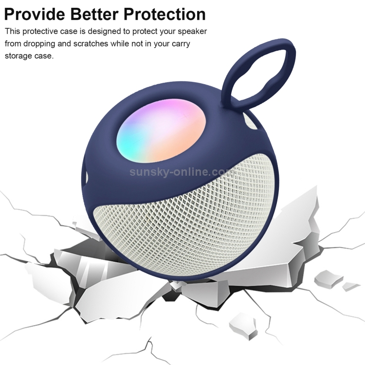 Speaker Protective Cover Home Audio Soft Silicone Protective Case For Apple HomePod Mini(Red) Speaker Protective Cover Home Audio Soft Silicone Protective Case For Apple HomePod Mini(Red)