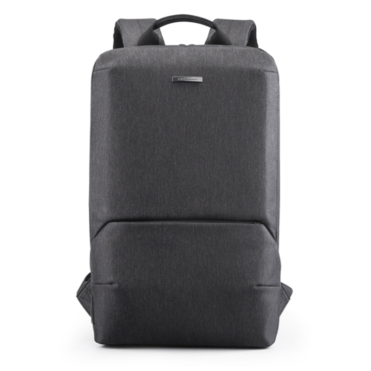 KINGSONS KS3215W Business Casual Men Shoulders Bag Water-Repellent Backpack(Dark Gray) - B1