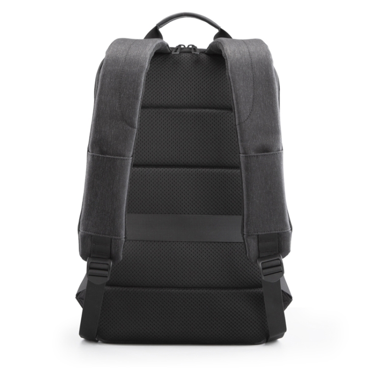 KINGSONS KS3215W Business Casual Men Shoulders Bag Water-Repellent Backpack(Dark Gray) - B2
