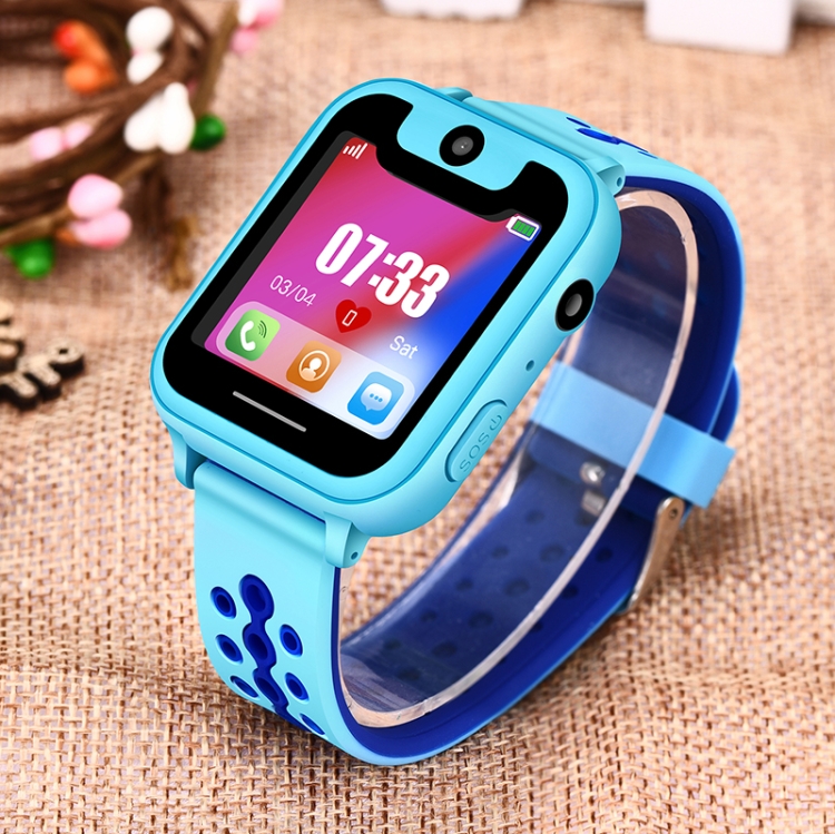 Y82 IP67 orologio intelligente anti smarrimento impermeabile per bambini,  supporto per localizzazione chiamata SOS / localizzatore localizzatore /  doppia fotocamera (blu)