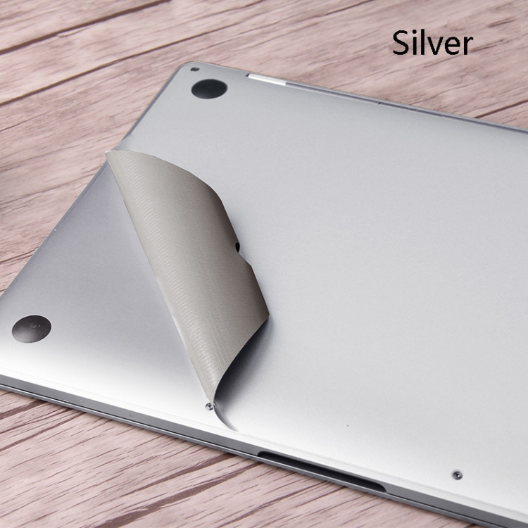 JRC Laptop Film Computer Under Cover Shell Protection Stickers For MacBook Pro 13.3 inch A1708 (2016) (without Touch Bar)(Silver) JRC Laptop Film Computer Under Cover Shell Protection Stickers For MacBook Pro 13.3 inch A1708 (2016) (without Touch Bar)(Silver)