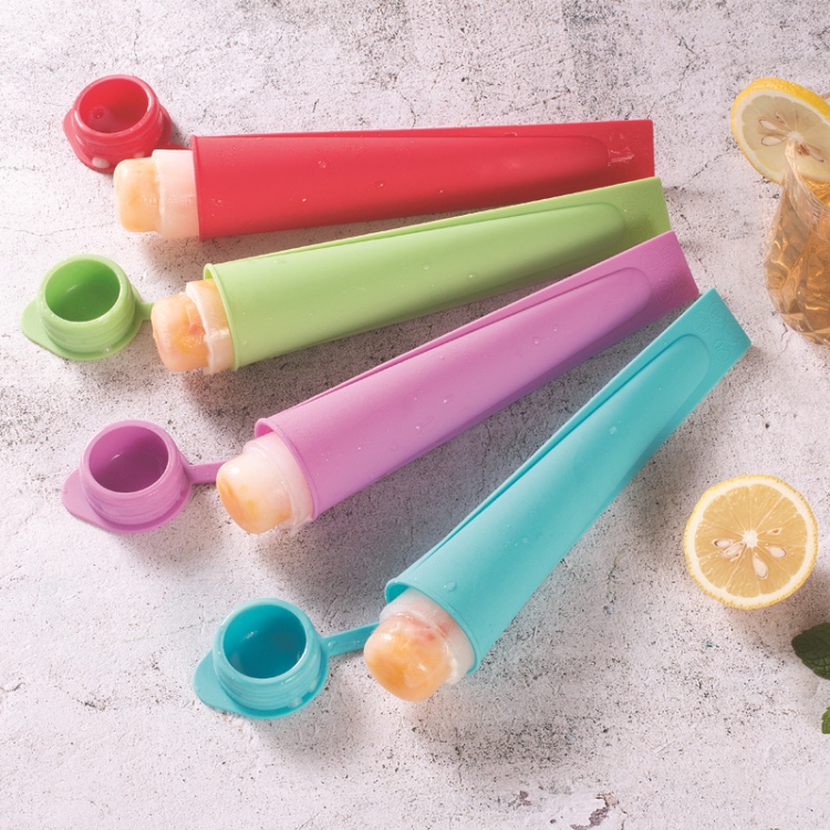 Home-Made Ice Cream Silicone Mold Children Ice Cream Mold Set Random Colour Delivery