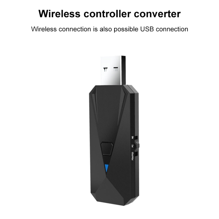 Convertidor adaptador bluetooth mandos universal PS4, PS5, XBOX, Switch y PC