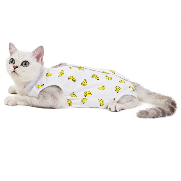 Vetements De Sterilisation Respirants Et Anti Lechage De Chat Femelles Taille L Banane