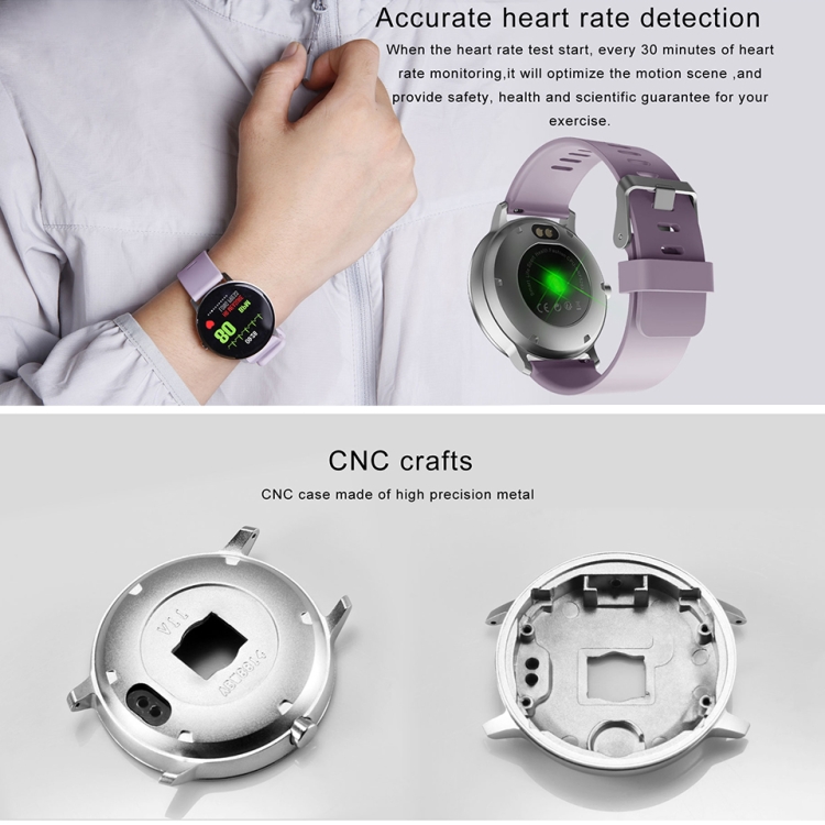 Montre connectée V11 Smartwatch Moniteur de tension artérielle de