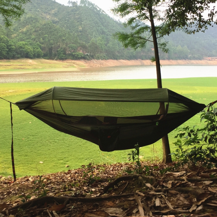 Parachute Cloth Anti-Mosquito Sunshade With Mosquito Net Hammock