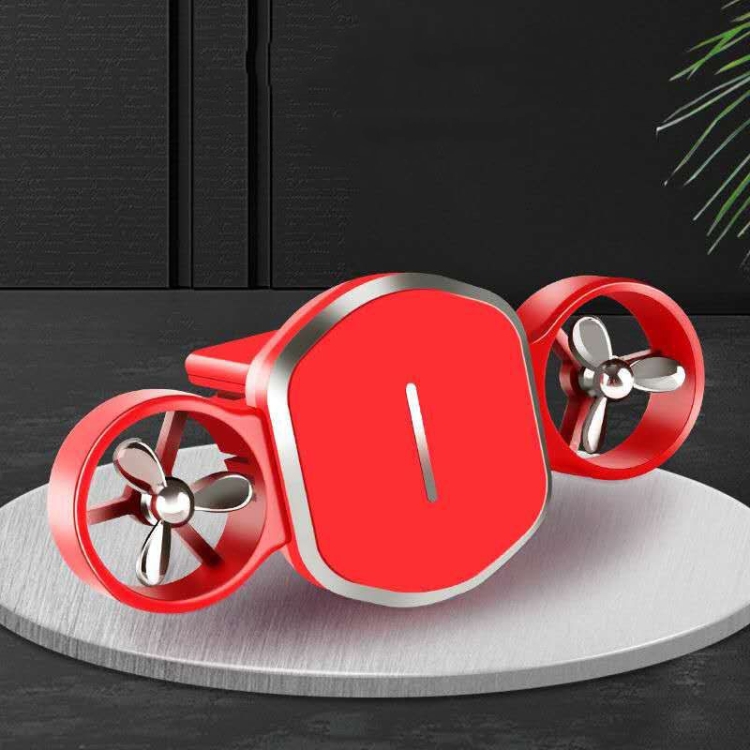 Multi-Function Car Bracket Magnetic Rotation Airport Navigation Car Mobile Phone Bracket(Red) Multi-Function Car Bracket Magnetic Rotation Airport Navigation Car Mobile Phone Bracket(Red)