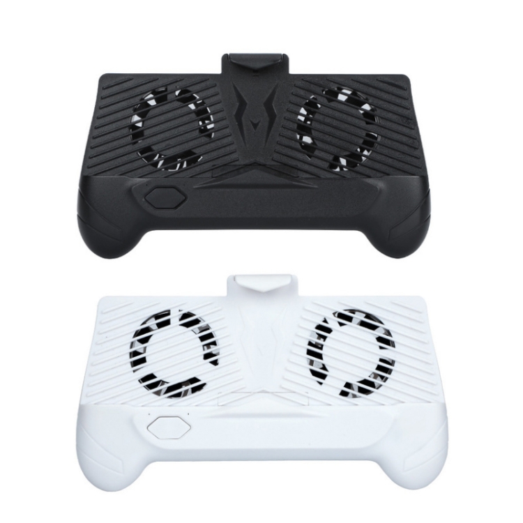 ZY-01 Cooling Gamepad Cooling Fan Eating Mobile Phone Radiator Game Handle( White) ZY-01 Cooling Gamepad Cooling Fan Eating Mobile Phone Radiator Game Handle( White)