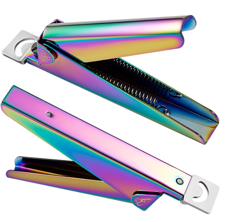 Precision Golden Elegance: Premium Stainless Steel French U-Shaped Nail Cutter Knife For Perfectly Shaping Fake Nails and Professional Manicures
