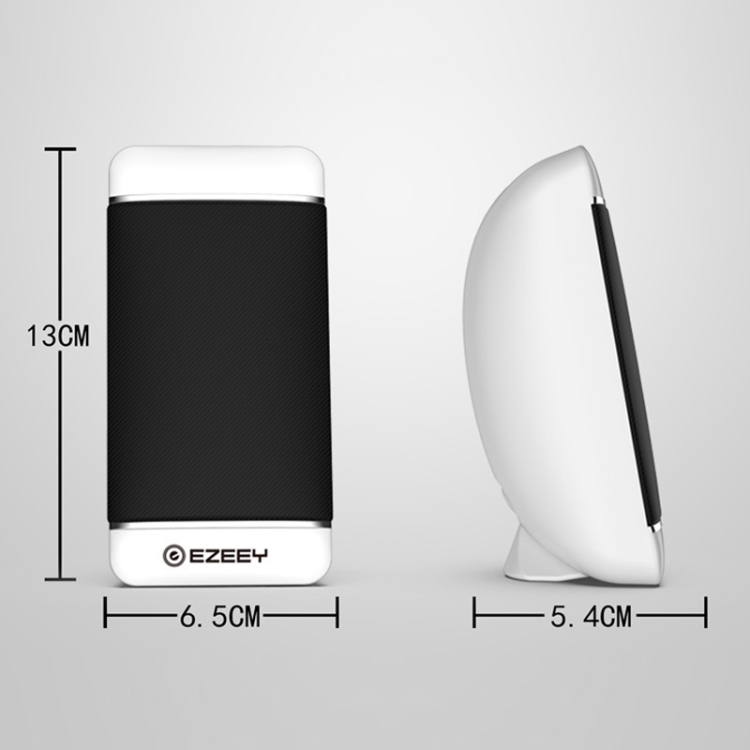 Yeeze S4 Portátil PC Mini altavoz cableado USB 2.0 Portátil (Negro) - B1