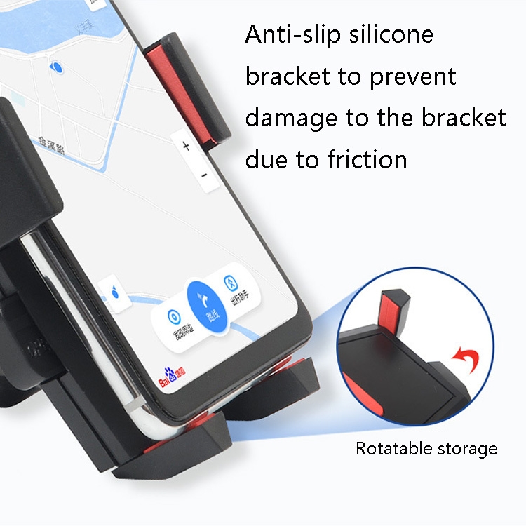 Car Windshield Automatic Lock Phone Holder(Blue) Car Windshield Automatic Lock Phone Holder(Blue)