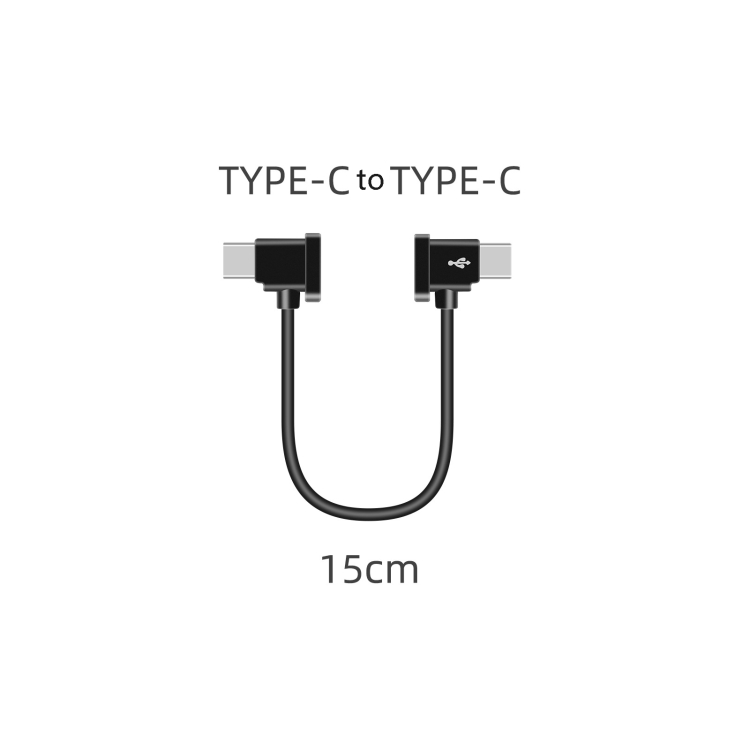 Sunnylife TY-X9304 Adecuado para DJI MAVIC AIR 2S / DJI FPV Venta de gafas V2 / MAVIC MINI2 / OSMO Pocket 2 Tablet Tablet Cable 15 cm Tipo-C a Tipo-C Cable - 1