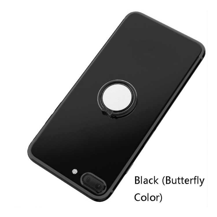 4 PCS Metal Mobile Phone Ring Buckle, Colour: Black (Butterfly Color) 4 PCS Metal Mobile Phone Ring Buckle, Colour: Black (Butterfly Color)