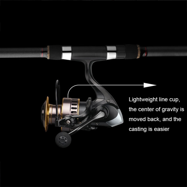  Fishing Spinning Reel, Light Weight Smooth Spinning Reel for  Fishing Pole Lure Poles (HE2000) : Sports & Outdoors